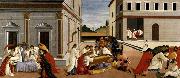 BOTTICELLI, Sandro Three Miracles of St Zenobius France oil painting artist